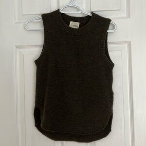 Wilfred knit vest